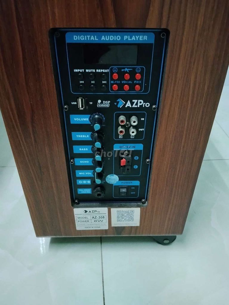 Loa kéo AZPro AZ-108 Nâu Gỗ. Mua bán Tivi, Âm thanh tại Thành phố Thủ Dầu Một Bình Dương được đăng bởi Thanh hình 1