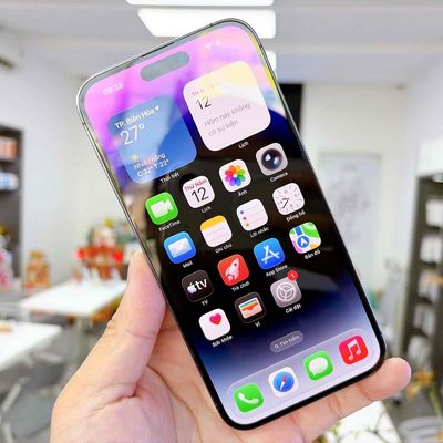 dư không sử dụng tới bán iphone 14prm 256gb