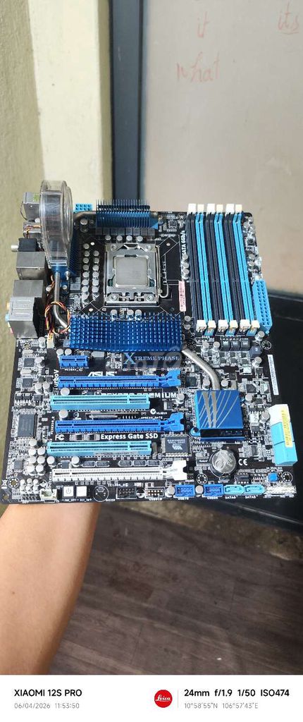 Bo mạch chủ Asus X58 Premium. Mua bán Linh kiện (RAM, Card...) tại Huyện Trảng Bom Đồng Nai được đăng bởi MagicmaxRS hình 1