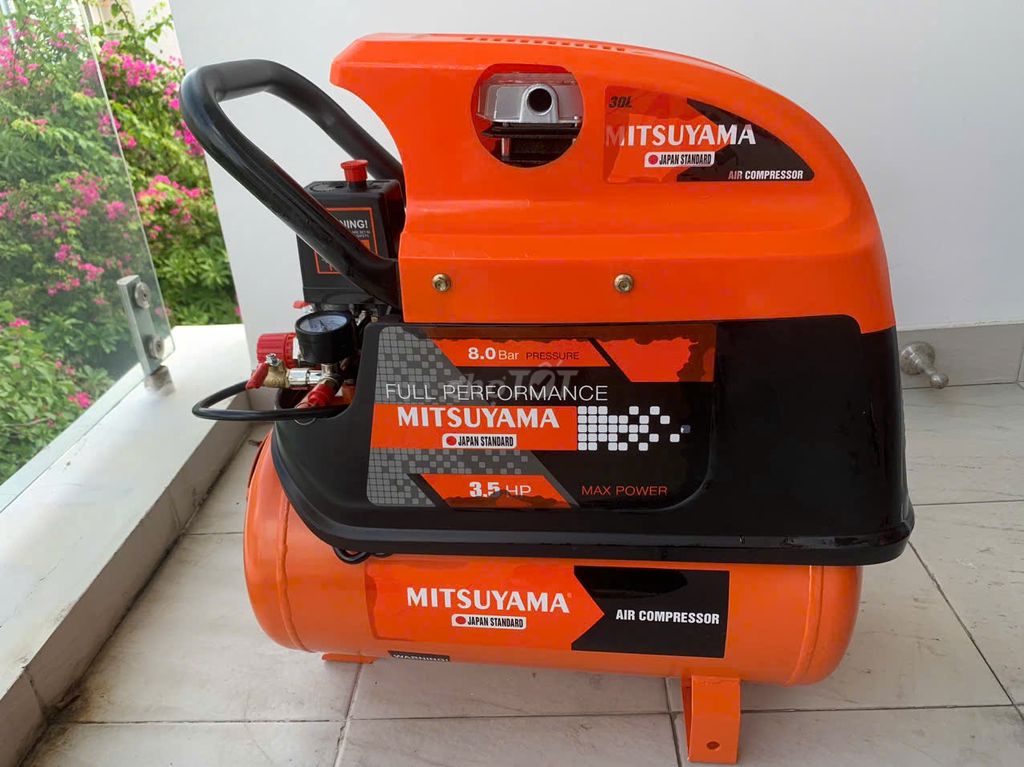 Thanh lý máy nén khí MITSUYAMA 3.5HP