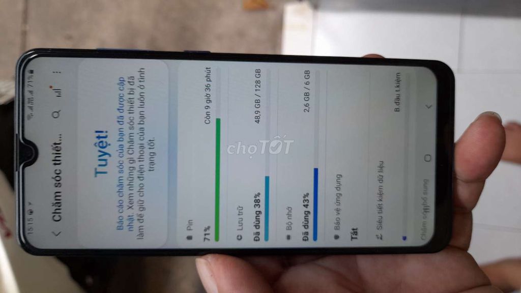 Samsung A31 NFC 6GB/128GB. Mua bán Điện thoại tại Quận Bình Tân Tp Hồ Chí Minh được đăng bởi Lê Lai hình 1