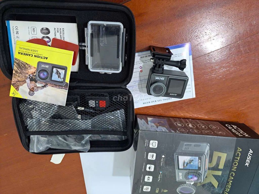 Camera hành trình Ausek 5K Action,mới 98%  . Mua bán Máy ảnh, Máy quay tại Quận Ba Đình Hà Nội được đăng bởi Nguyễn Tâm  hình 1