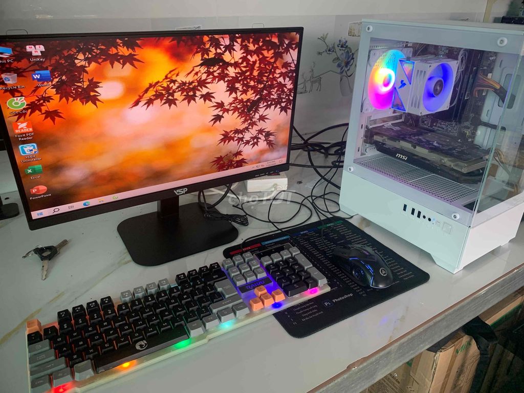 MSI i3 9100 16GB/SSD 240GB 22 inch 100Hz. Mua bán Máy tính để bàn tại Huyện Duyên Hải Trà Vinh được đăng bởi Máy Tính Đăng Khôi  hình 1