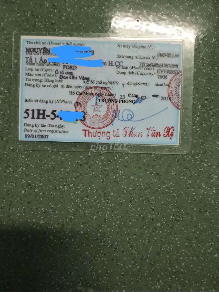 Ford Everest 2006 2.5L 4x4 MT - 156000 km. Mua bán Ô tô tại Huyện Củ Chi Tp Hồ Chí Minh được đăng bởi Gà Đòn 3 Hoàng hình 1