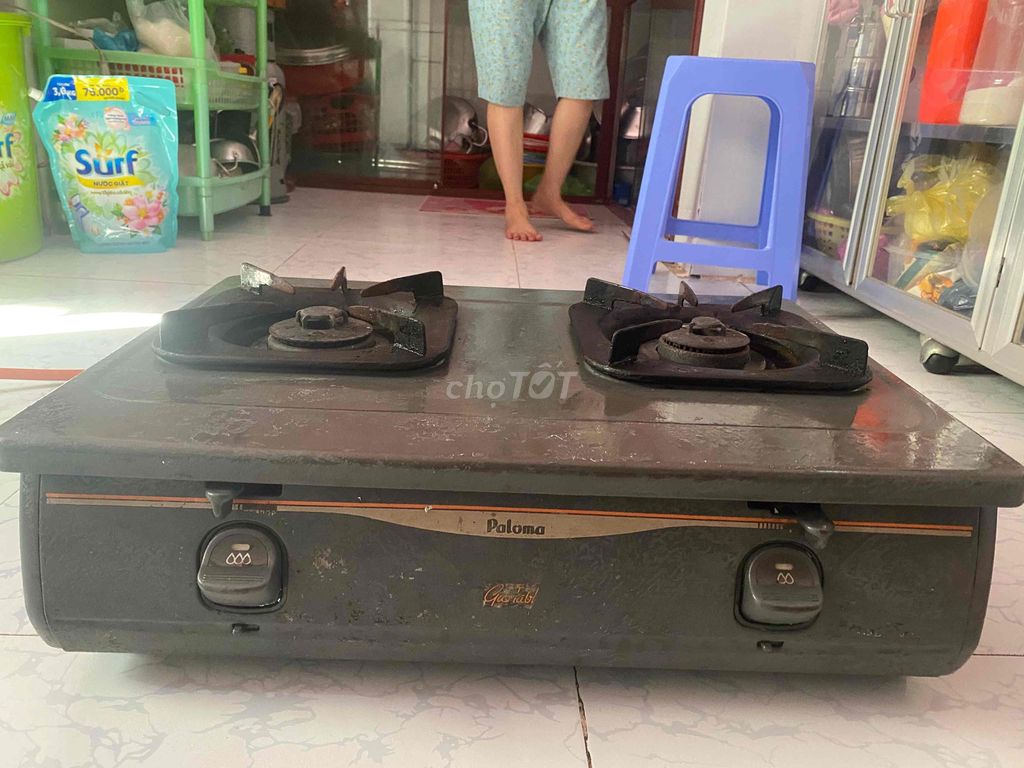 Bếp ga Paloma Nhật Bản Xám. Mua bán Bếp, lò, đồ điện nhà bếp tại Quận Cái Răng Cần Thơ được đăng bởi ĐUC HOÀNG hình 1