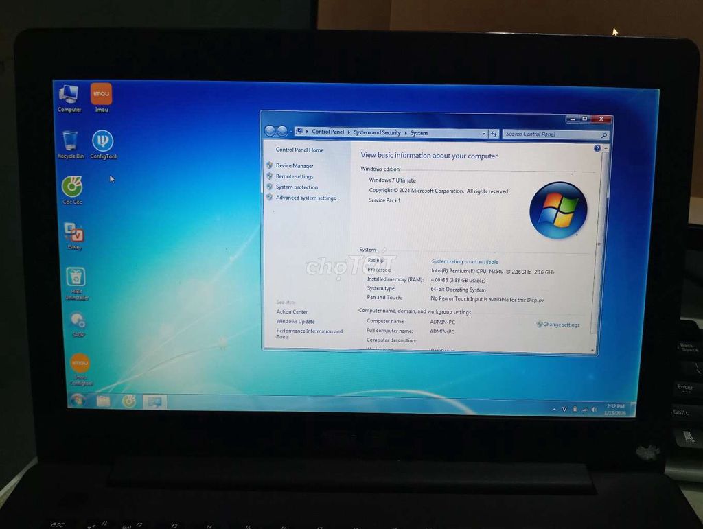 Laptop ASUS Pentium N3540 4GB. Mua bán Laptop tại Thành phố Tây Ninh Tây Ninh được đăng bởi Sơn hình 1
