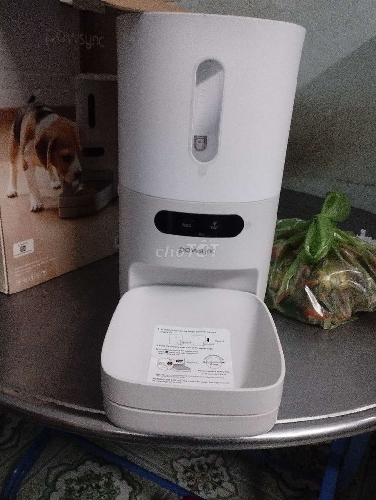 Máy cho ăn tự động Pawsync. Mua bán Phụ kiện, Thức ăn, Dịch vụ tại Huyện Bình Chánh Tp Hồ Chí Minh được đăng bởi Cuong Nguyen hình 1