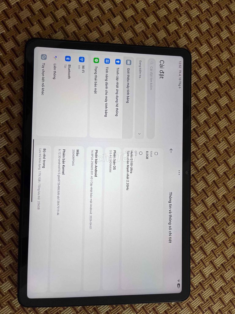 Xiaomi Redmi Pad 2 8GB/256GB Xám. Mua bán Máy tính bảng tại Thành phố Đà Lạt Lâm Đồng được đăng bởi Long hình 1
