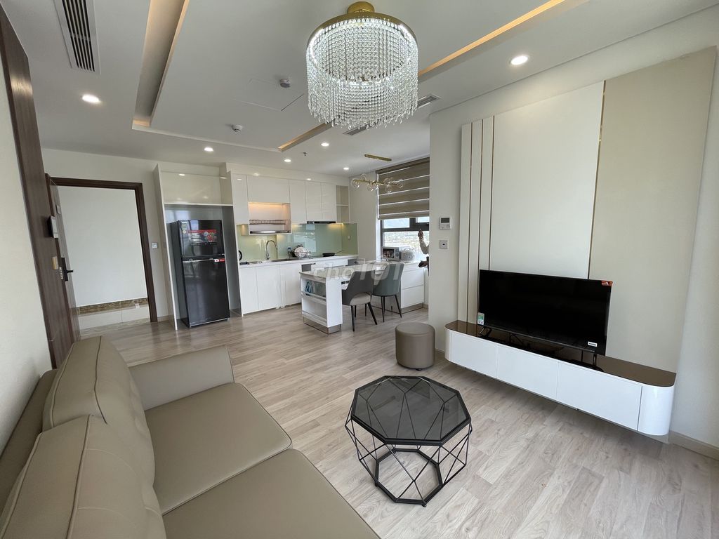 Cho thuê căn góc 2 phòng ngủ, nội thất cao cấp CT1 Riverside Luxury