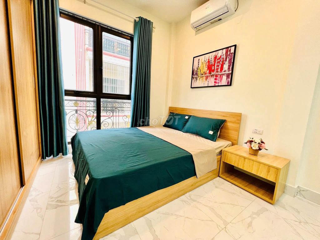 Phòng trọ 8tr Đống Đa, có nội thất, thang máy