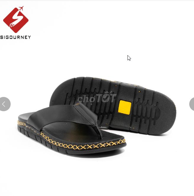 DÉP DA NAM XỎ NGÓN CAO CẤP TỪ DA BÒ KHÂU ĐẾ