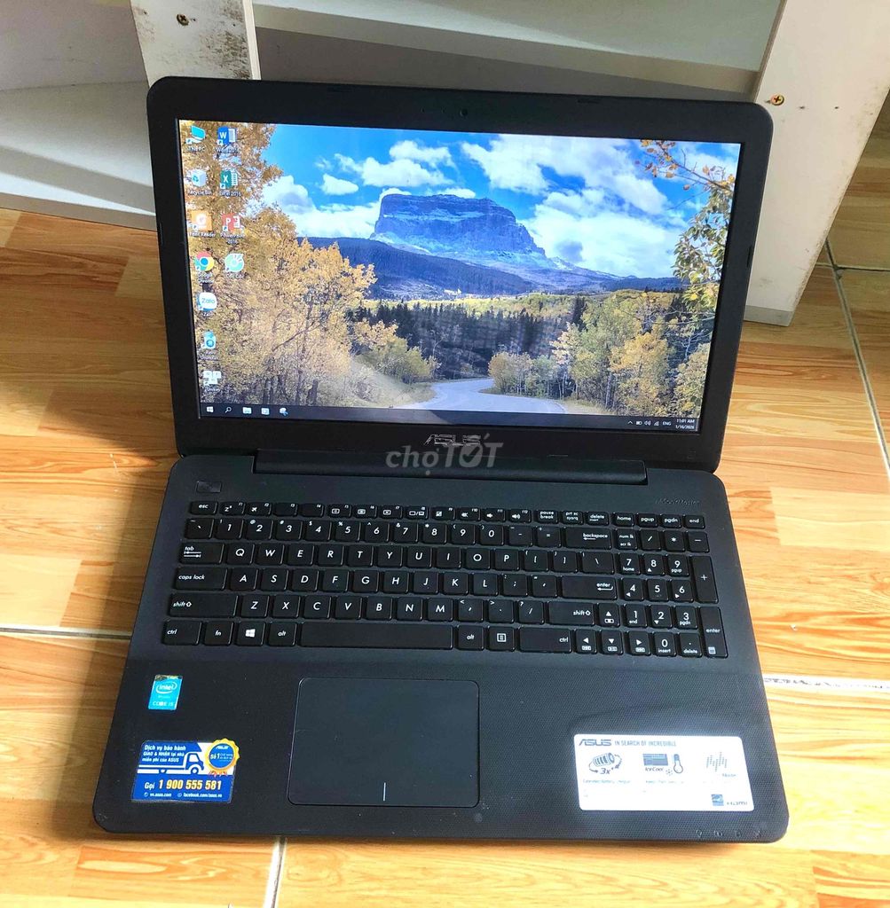 Asus i5-5200U🍀R8Gb🍀SSD 128Gb🍀Pin 1H🍀Máy Full CN. Mua bán Laptop tại Quận 7 Tp Hồ Chí Minh được đăng bởi Quân Quân  hình 1