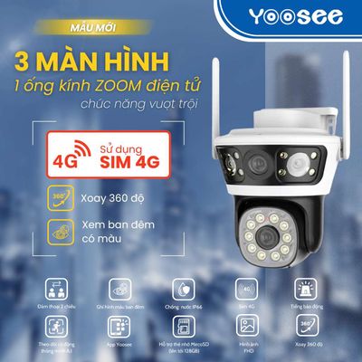 Camera Yoosee 3Q010 5.0MPX 4G. Mua bán Máy ảnh, Máy quay tại Quận Bình Tân Tp Hồ Chí Minh được đăng bởi HLmobile