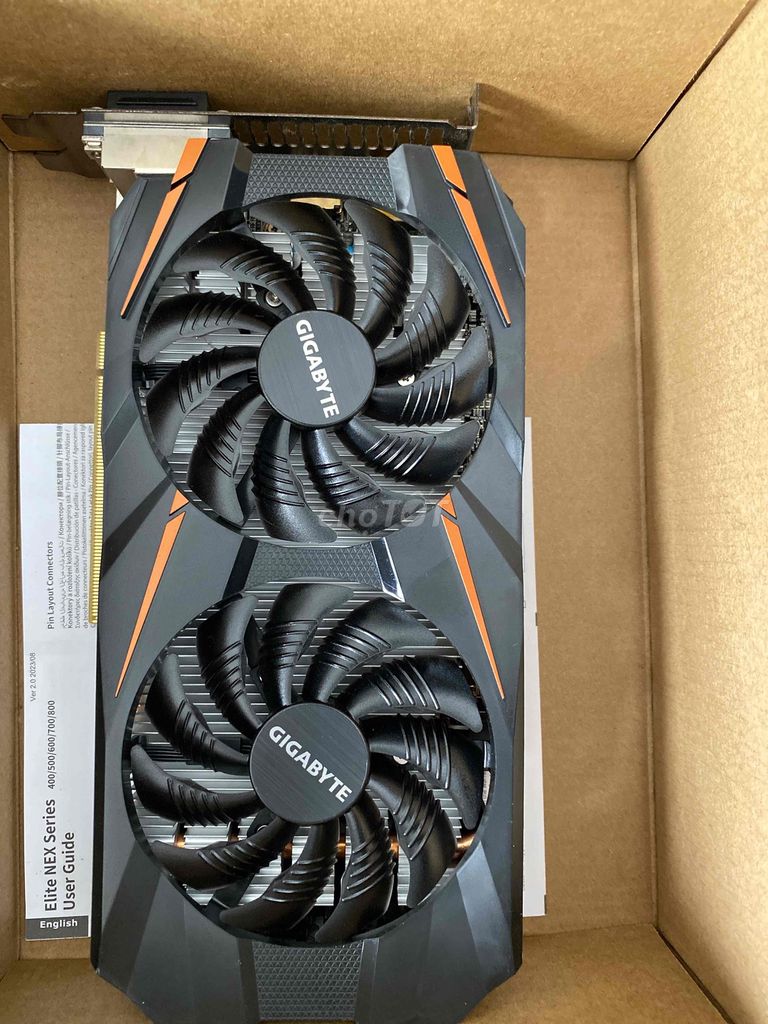 Card đồ họa Gigabyte GTX 1060 6GB Đen. Mua bán Linh kiện (RAM, Card...) tại Quận 12 Tp Hồ Chí Minh được đăng bởi Linh Chi hình 1