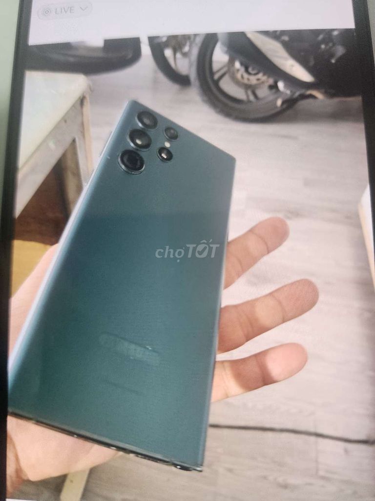 Samsung Galaxy S22 Ultra 256GB Xanh lá. Mua bán Điện thoại tại Huyện Châu Thành Bến Tre được đăng bởi NhutGsm hình 1