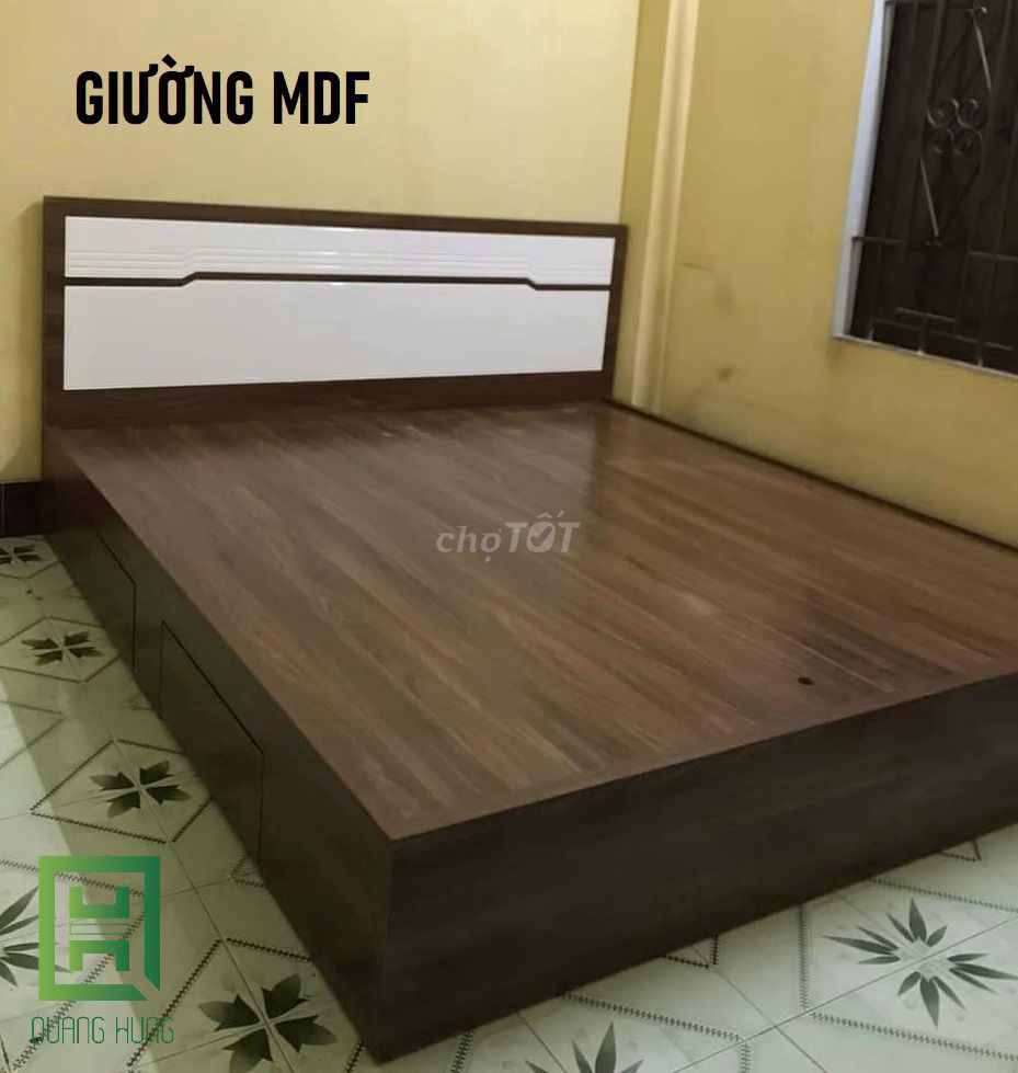 GIƯỜNG MDF-GIƯỜNG MDF=GIƯỜNG MDF=GIƯỜNG MDF$GIƯỜNG. Mua bán Giường, chăn ga gối nệm tại Thành phố Thủ Đức Tp Hồ Chí Minh được đăng bởi NỘI THẤT NHÀ XINH hình 1