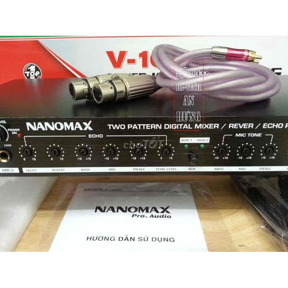 Vang cơ Nanomax V-1000 Đen. Mua bán Tivi, Âm thanh tại Quận Cẩm Lệ Đà Nẵng được đăng bởi Tôn văn hình 1