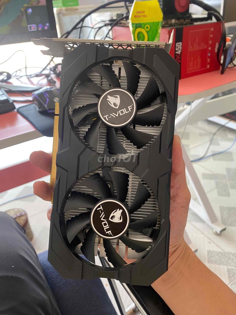 Card màn hình T-Wolf RX 580 8GB còn BH 5/2028. Mua bán Linh kiện (RAM, Card...) tại Huyện Định Quán Đồng Nai được đăng bởi HC Computer hình 1