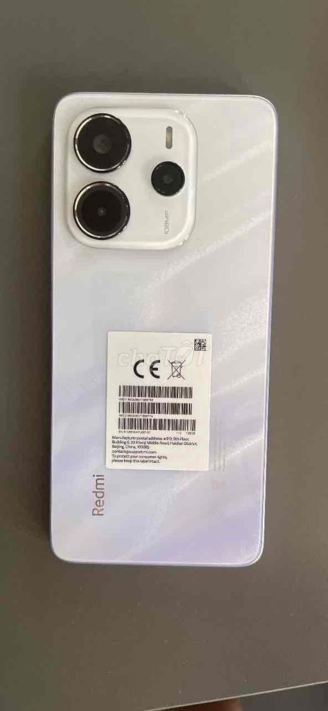 Xiaomi Redmi Note 14 128GB Trắng HyperOS. Mua bán Điện thoại tại Quận 7 Tp Hồ Chí Minh được đăng bởi Yuechuangmedia hình 1