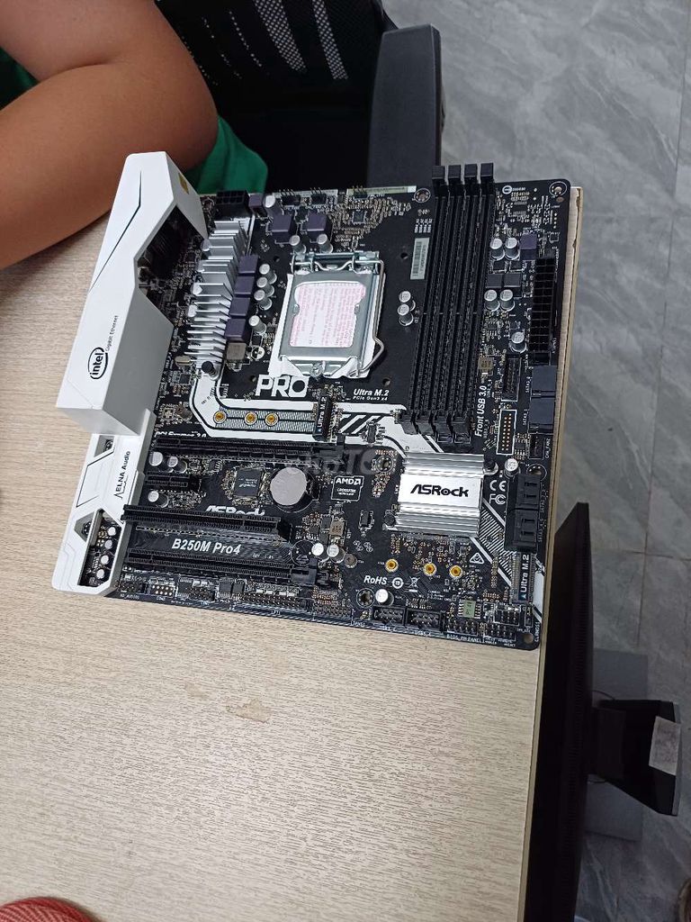 Mainboard ASRock B250M Pro4 Zin mới đẹp