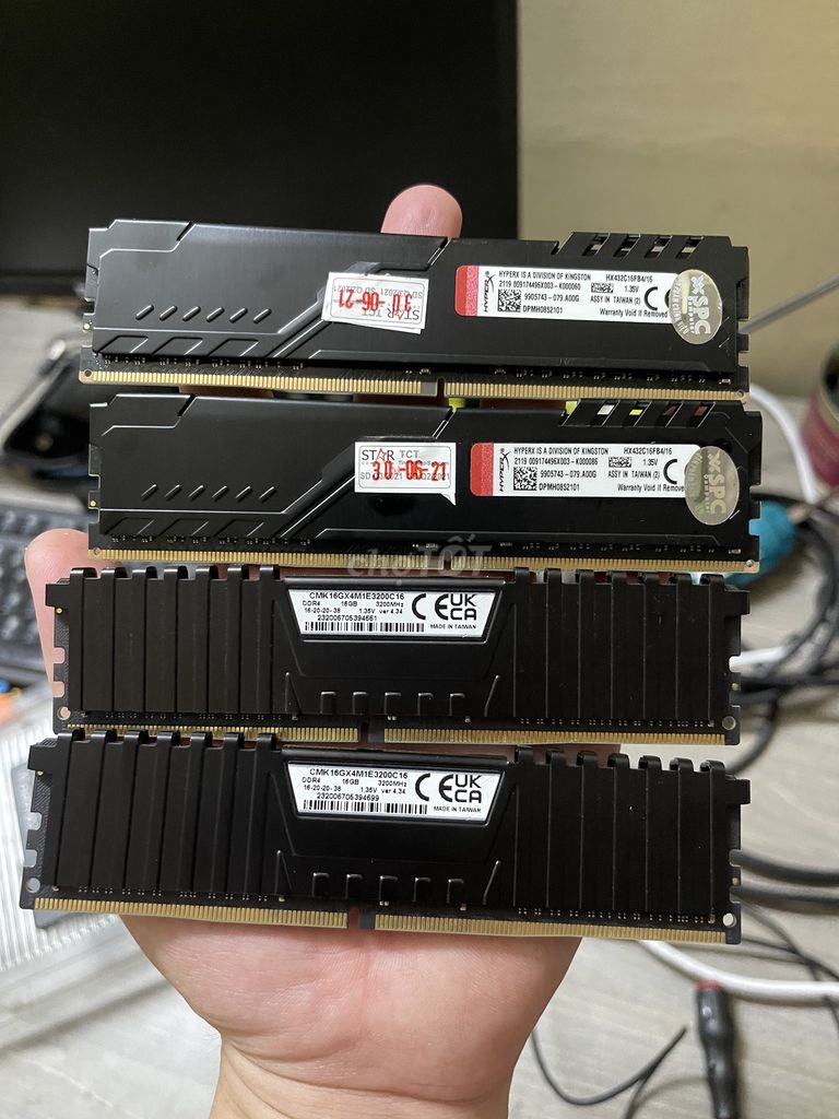 RAM HyperX Fury 16GB DDR4 2666MHz Đen. Mua bán Linh kiện (RAM, Card...) tại Quận Tân Phú Tp Hồ Chí Minh được đăng bởi Trần Lưu PC hình 1