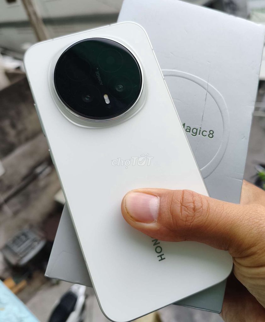 Honor Magic 8 512GB Trắng Đã sử dụng. Mua bán Điện thoại tại Quận 10 Tp Hồ Chí Minh được đăng bởi thanh liêm hình 1