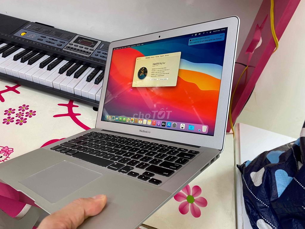 Apple MacBook Air i7 8GB/256GB Bạc. Mua bán Laptop tại Quận Bình Thạnh Tp Hồ Chí Minh được đăng bởi Dang Dung hình 1