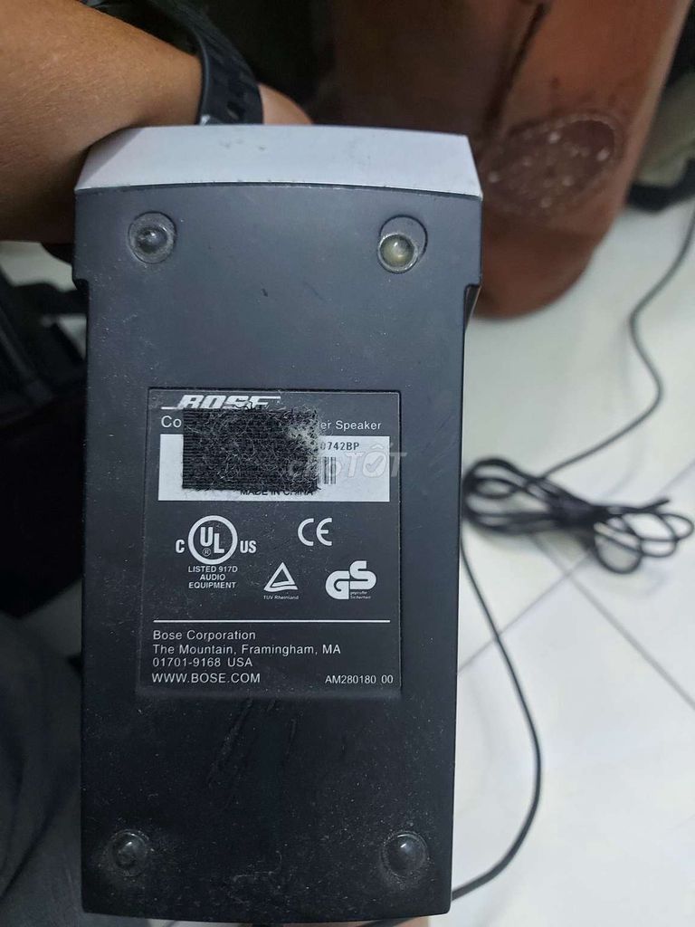 Cặp loa Bose vi tính bao xài, nghe hay. Mua bán Tivi, Âm thanh tại Quận 11 Tp Hồ Chí Minh được đăng bởi Ngoc Chau  hình 1