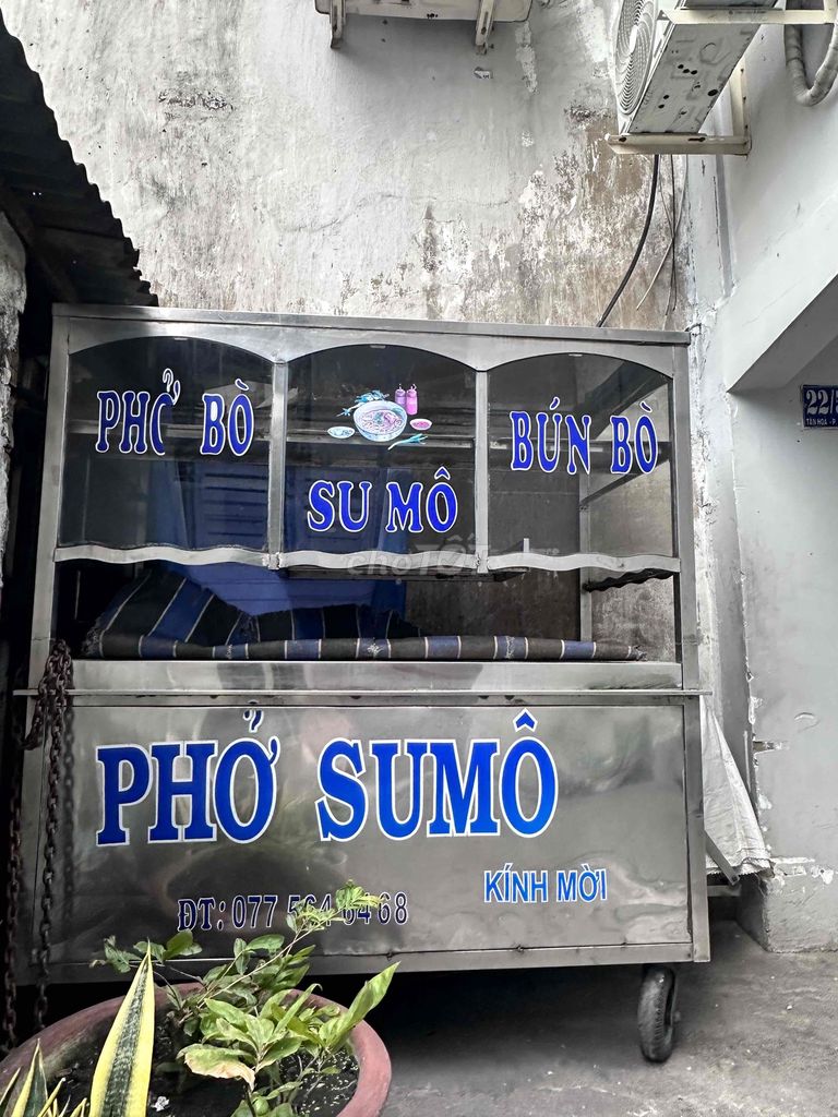 THANH LÝ XE BÁN THỨC ĂN INOX 100%. Mua bán Đồ chuyên dụng, Giống nuôi trồng tại Quận 11 Tp Hồ Chí Minh được đăng bởi Gia Vy hình 1