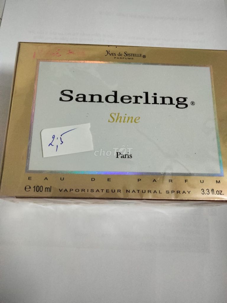 Nước Hoa Nữ Sanderling Shine EDP (100ml) - Pháp