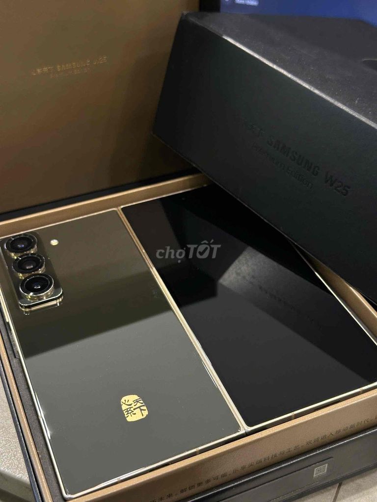 Samsung Galaxy W25 16/512GB Vàng Fullbox Nội Địa. Mua bán Điện thoại tại Quận 8 Tp Hồ Chí Minh được đăng bởi TRƯỜNG MOBILE  hình 1