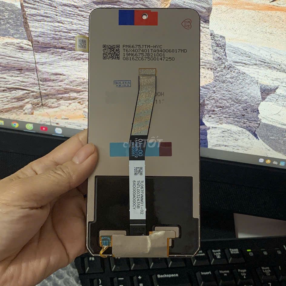 Màn hình xiaomi Redmi Note 9 pro /Note 9s zin. Mua bán Linh kiện (RAM, Card...) tại Huyện Đông Anh Hà Nội được đăng bởi Lâm Trang hình 3