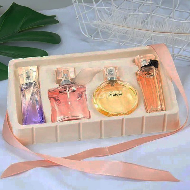 SET 4 CHAI NƯỚC HOA PERFUME 25ML ĐỦ MÙI