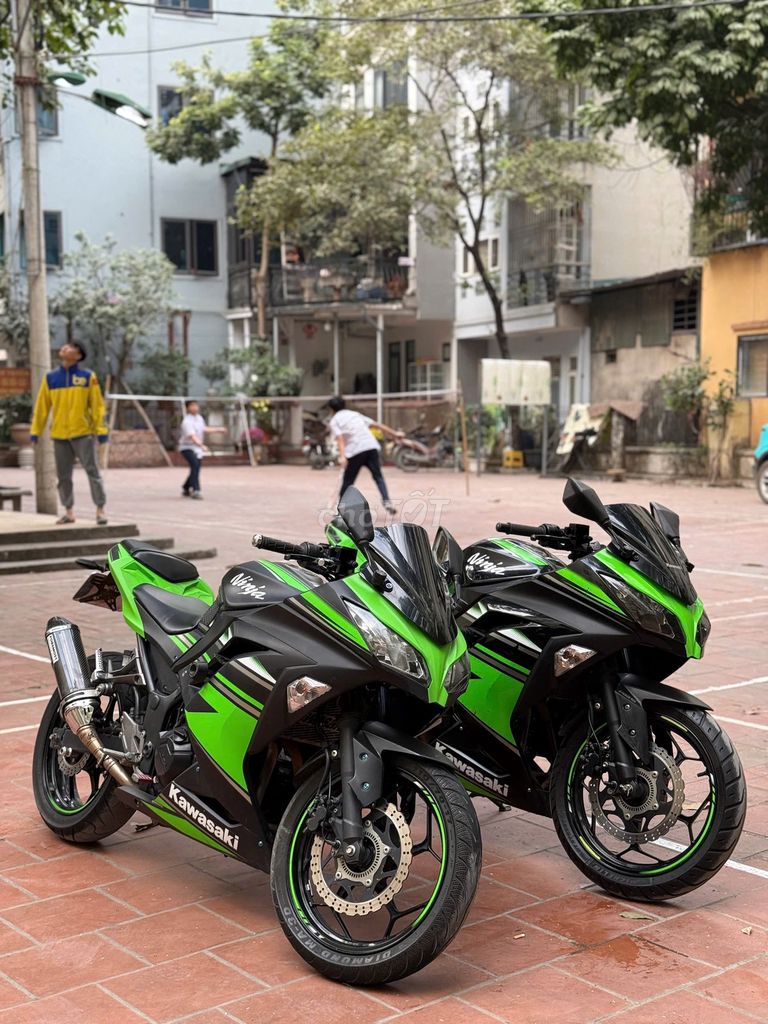 Kawasaki Ninja 300 2017 xanh có trả góp trao đổi ✅. Mua bán Xe máy tại Quận Thanh Xuân Hà Nội được đăng bởi Phú Lý hình 6
