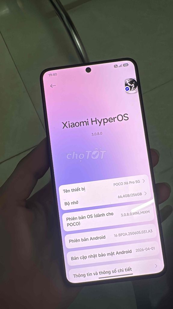 Xiaomi Poco X6 Pro 5G 256GB. Mua bán Điện thoại tại Quận Ngũ Hành Sơn Đà Nẵng được đăng bởi Hung hình 1