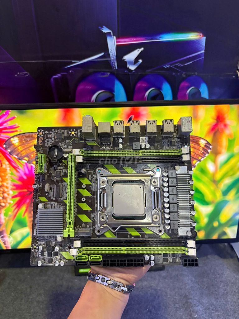 combo main  X79 - e5 2670 hàng tháo máy. Mua bán Linh kiện (RAM, Card...) tại Quận Phú Nhuận Tp Hồ Chí Minh được đăng bởi tiến tài 770 nguyễn kiệm p4 quận phú nhuận hình 1
