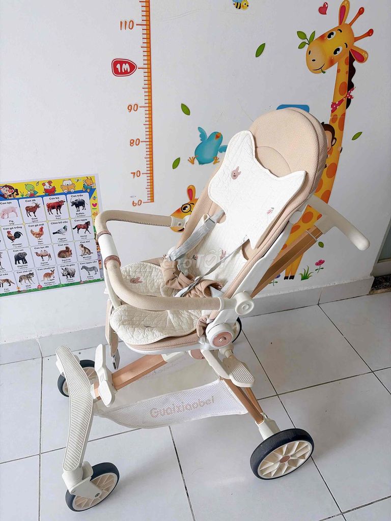 Xe đẩy Cao cấp G500-1 Màu Trắng Be. Mua bán Mẹ và bé tại Thành phố Thủ Đức Tp Hồ Chí Minh được đăng bởi Linh Đông Thủ Đức hình 1