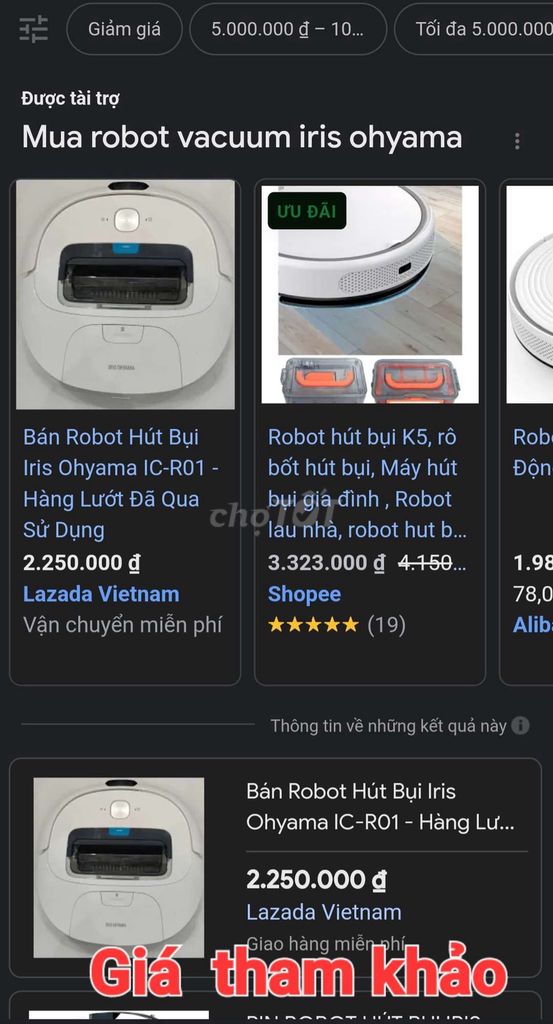 ROBOT hút bụi nhanh mạnh mẽ Nhật bản Iris Ohyama