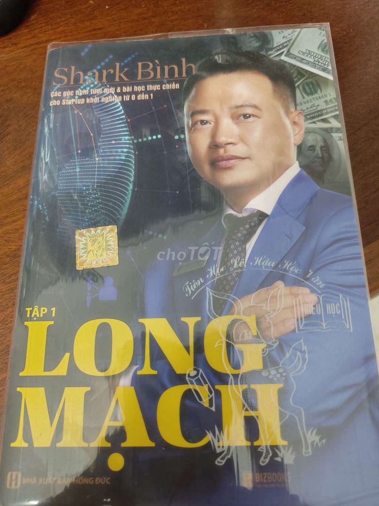 Sách Long mạch, góc nhìn cho startup - Shark Bình. Mua bán Sách tại Quận Phú Nhuận Tp Hồ Chí Minh được đăng bởi Hoàng Minh hình 1