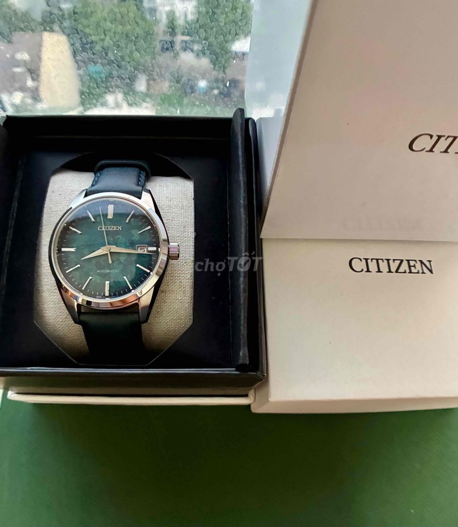 Đồng hồ Citizen Automatic Xanh lá Thép không gỉ. Mua bán Đồng hồ tại Thành phố Thủ Đức Tp Hồ Chí Minh được đăng bởi Nguyễn thanh ha hình 1