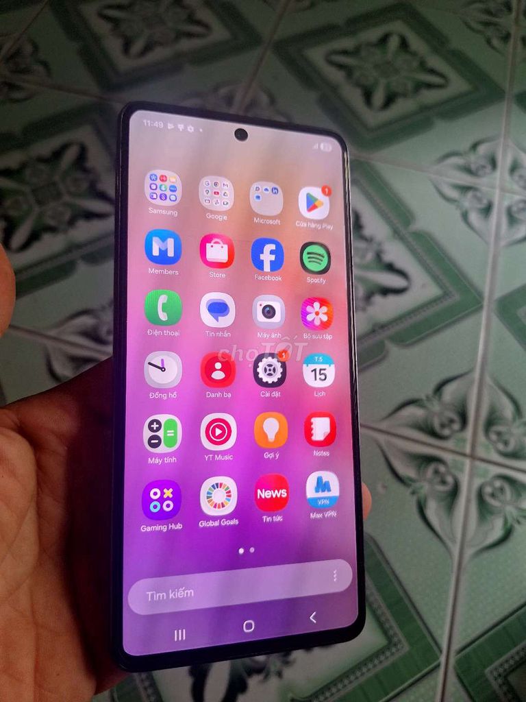 Samsung A735G màu Xám. Mua bán Điện thoại tại Quận Gò Vấp Tp Hồ Chí Minh được đăng bởi Minh NT hình 1