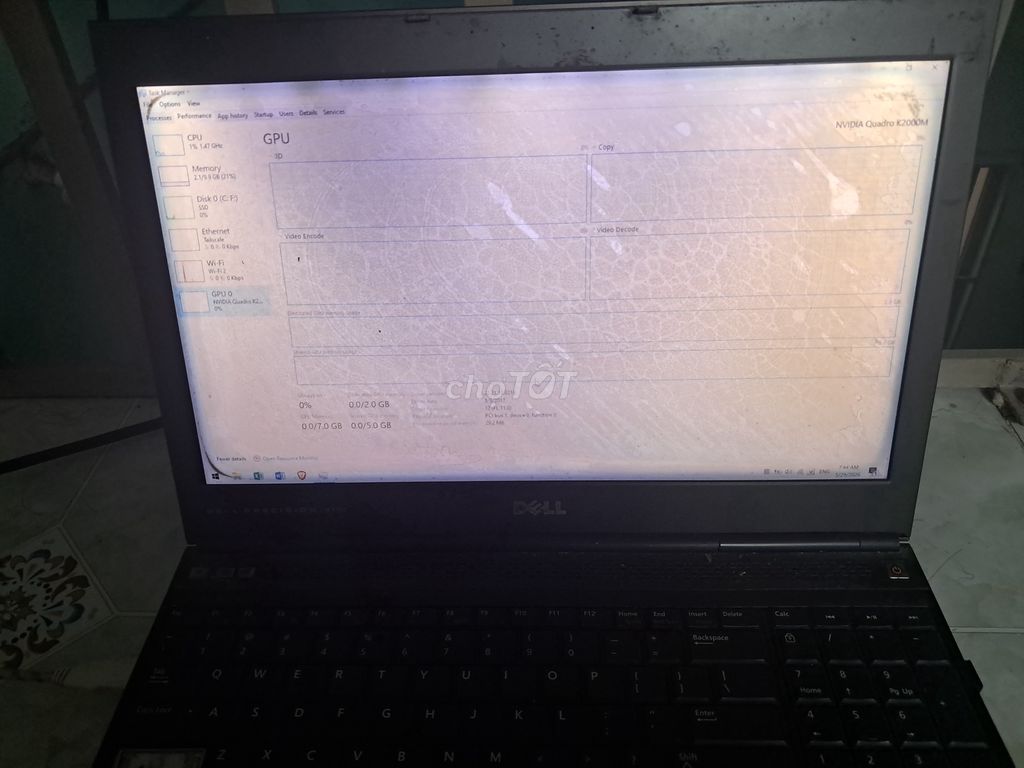 Dell M4700 i7 3840QM, K2000M, 10GB, 512gb msata. Mua bán Laptop tại Quận Ninh Kiều Cần Thơ được đăng bởi Phan Thanh hình 1