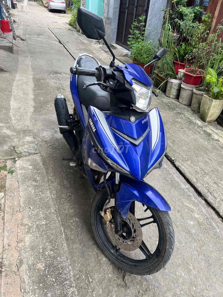 Yamaha Exciter 150 2017 Xanh dương. Mua bán Xe máy tại Thị xã Tân Uyên Bình Dương được đăng bởi mobile  hình 4