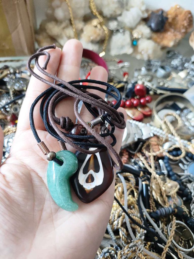 Dây chuyền nam Đá Dây dù. Mua bán Phụ kiện thời trang khác tại Quận Bình Tân Tp Hồ Chí Minh được đăng bởi  chuyên hàng si nhật sĩ lẻ hình 1