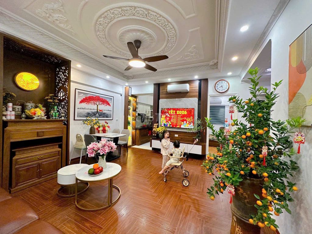 Tây Nam Linh Đàm HUD 3 ngủ 2 vệ sinh sổ đỏ giá chỉ nhỉnh 4 tỷ