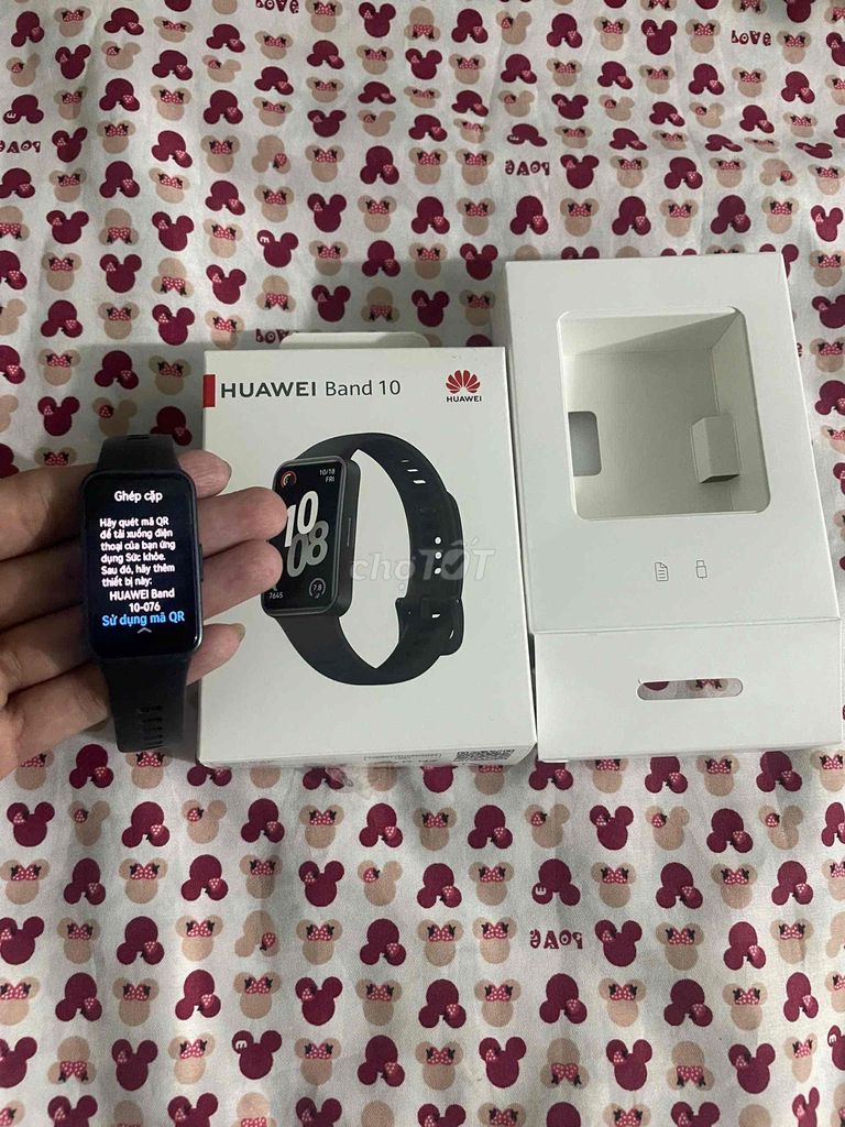 Huawei Band 10 Đen và miband9. Mua bán Thiết bị đeo thông minh tại Thành phố Phan Thiết Bình Thuận được đăng bởi Nguyễn Anh Thư hình 1