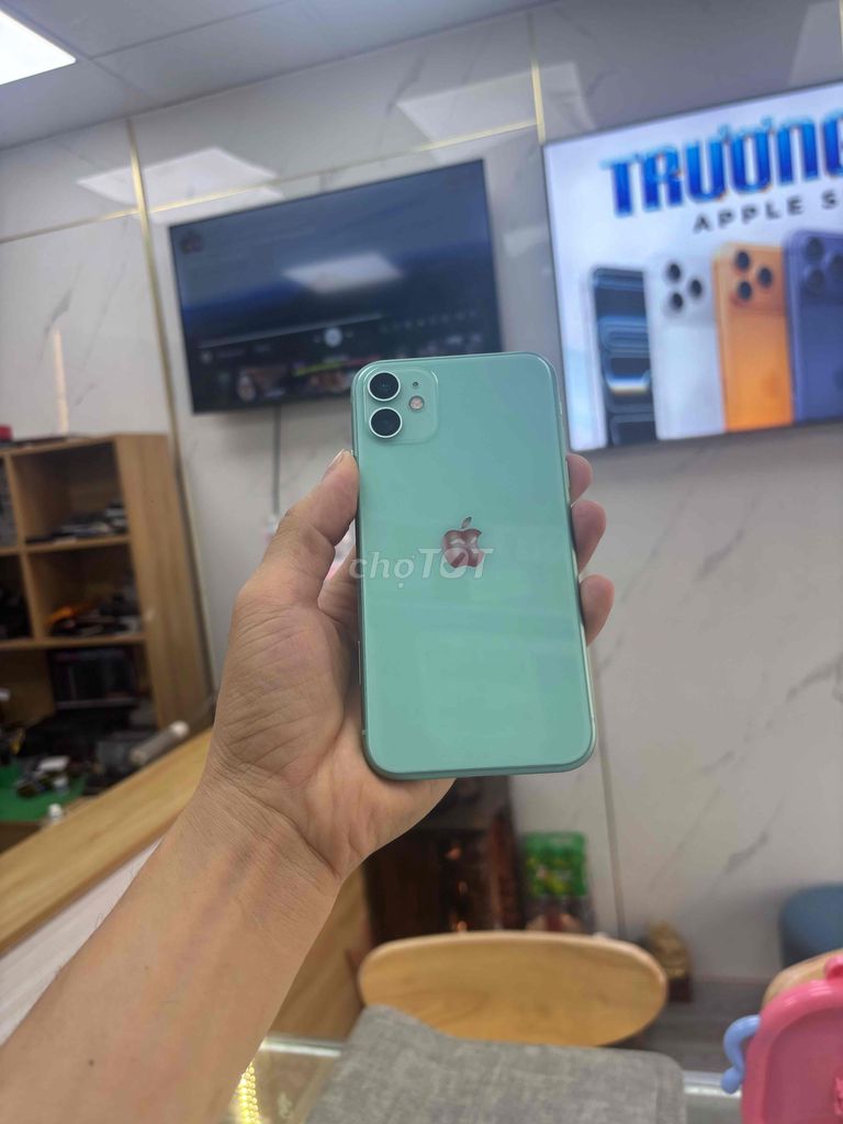 Apple iPhone 11 128GB Xanh Đã sử dụng. Mua bán Điện thoại tại Quận Sơn Trà Đà Nẵng được đăng bởi Diễm Diễm hình 1