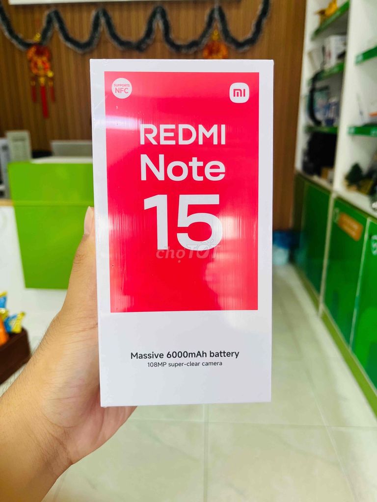 Xiaomi Redmi Note 15 4G 128GB Đen. Mua bán Điện thoại tại Quận Ngô Quyền Hải Phòng được đăng bởi lê thanh thuỷ hình 1