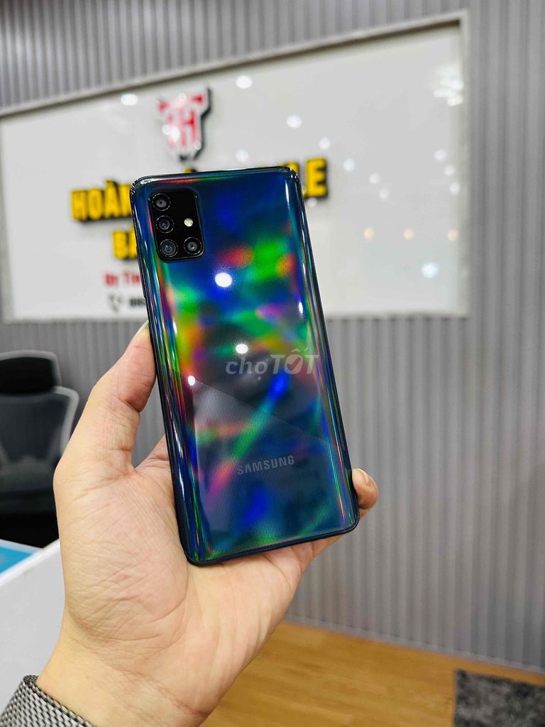 Samsung A51 Đen 128G. Mua bán Điện thoại tại Quận Liên Chiểu Đà Nẵng được đăng bởi Hoàng Tú Mobile hình 1