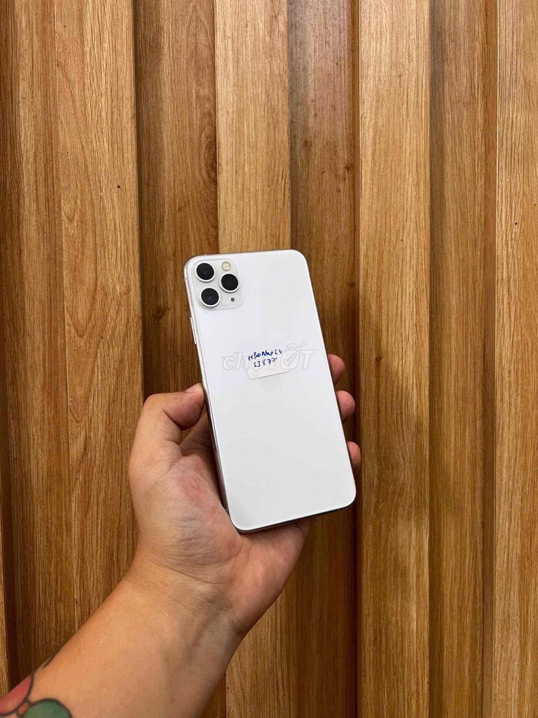 Apple iPhone 11 Pro Max 64GB Trắng. Mua bán Điện thoại tại Quận Đống Đa Hà Nội được đăng bởi HaNoiMobile HT  hình 1